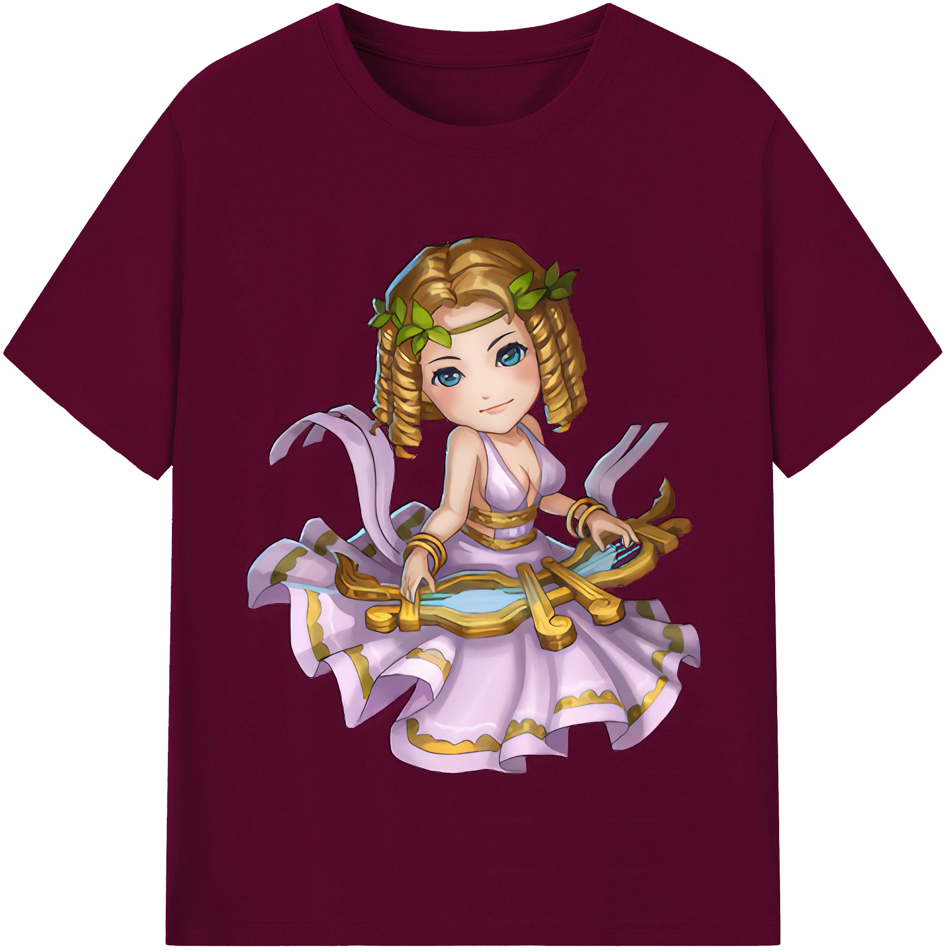 （画像用） リーグ・オブ・レジェンド League of Legends LOL レディースカジュアルプリントTシャツ（綿100％）
